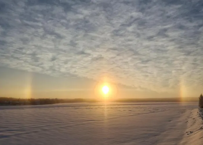 아파트 Northern Star Penthouse - Luxury 로바니에미